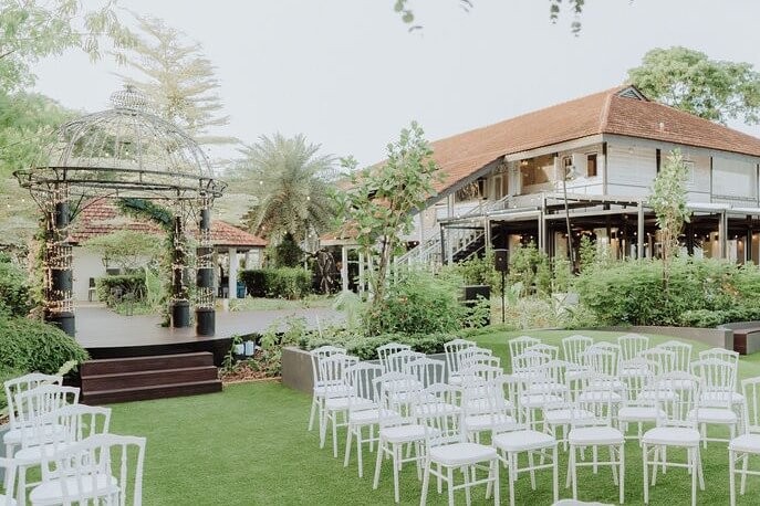 The Summerhouse Garden Wedding Singapore