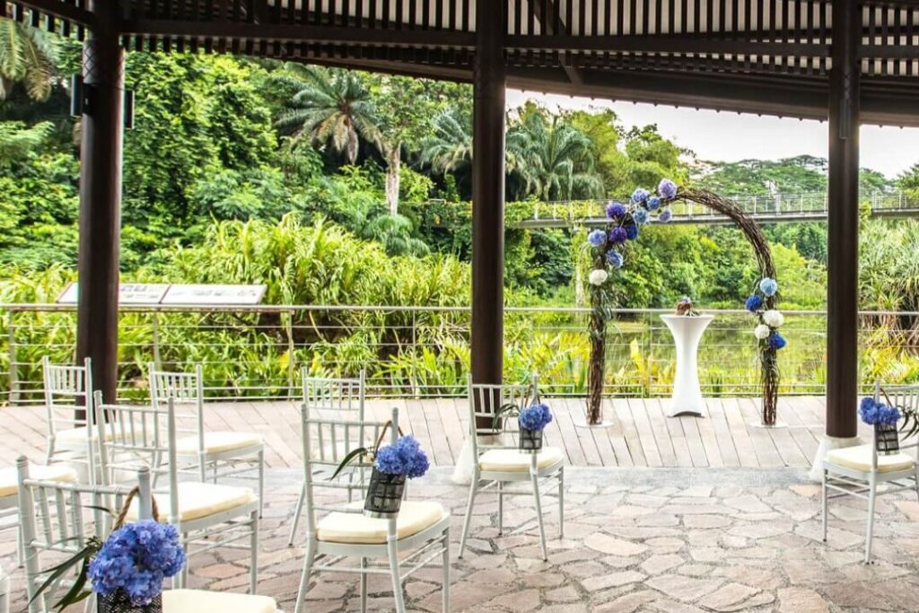 The Villa Singapore Garden Wedding