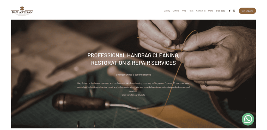 Bag Artisan For Bag Repair In Singapore