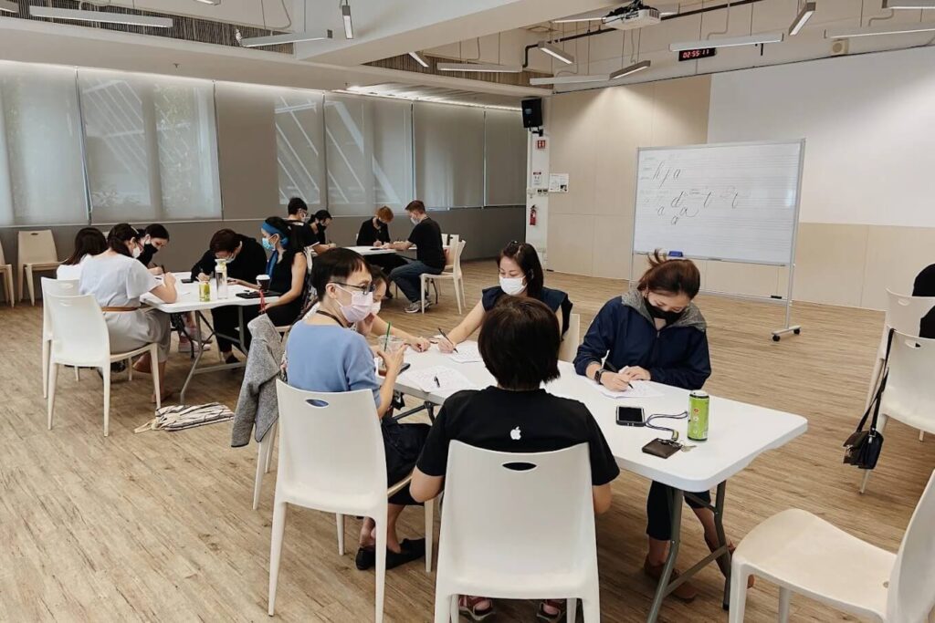 Leah Design Best Calligraphy Class Singapore