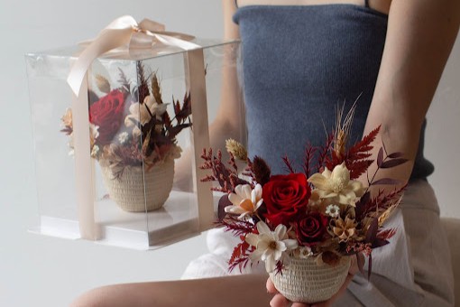The Daily Blooms Dried Flower Bouquet Singapore