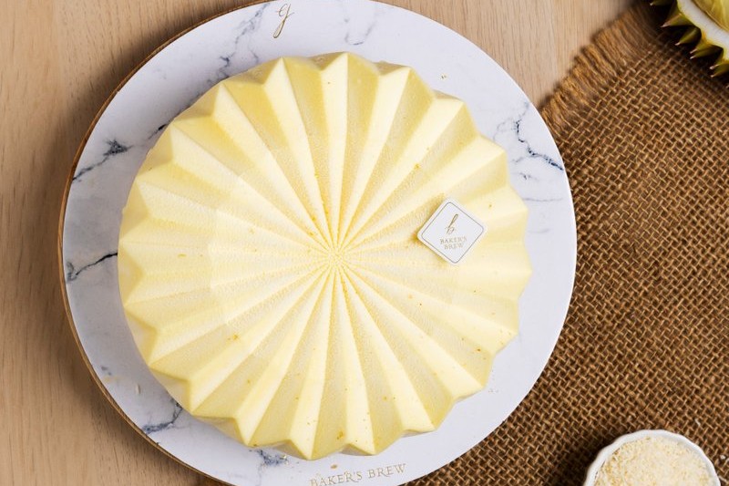 Baker's Brew Best Durian Cake Singapore