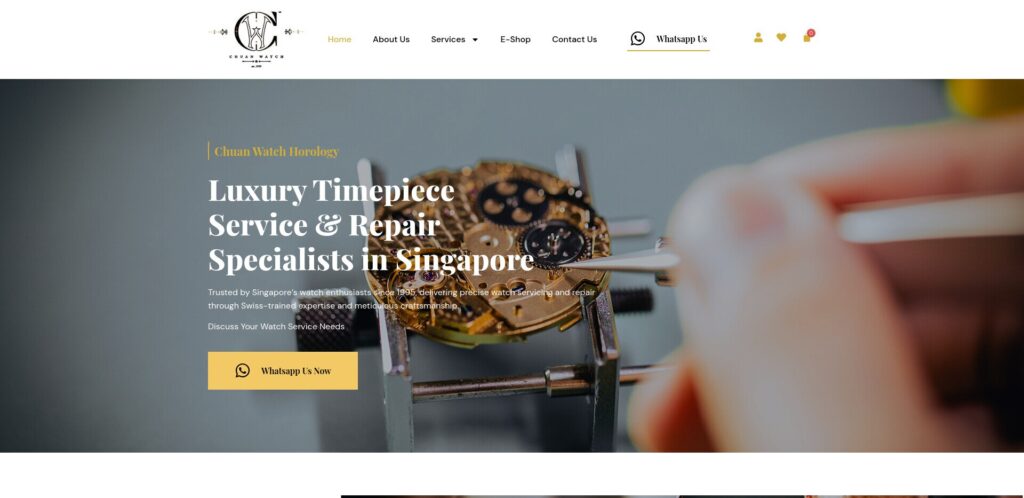 Chuan Watch Horology Repair Singapore