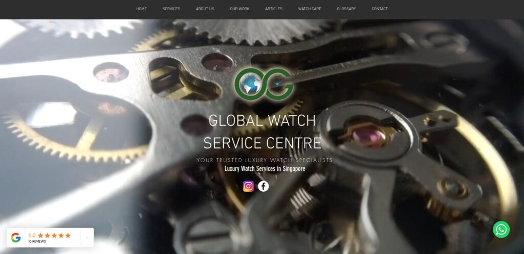 Global Watch Service Centre Singapore