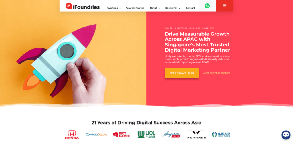 iFoundries Best Web Design Company Singapore