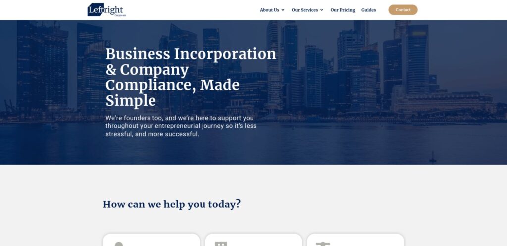 Leftright Corporate Incorporation Service Singapore