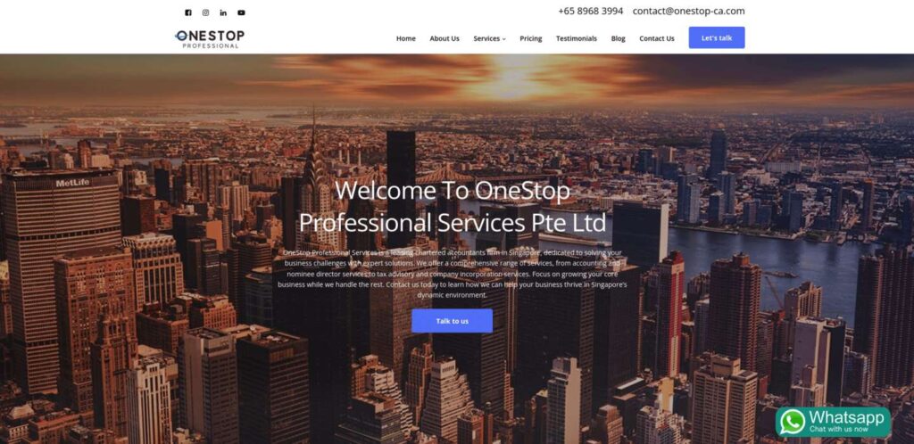 OneStop Best Incorporation Service Singapore