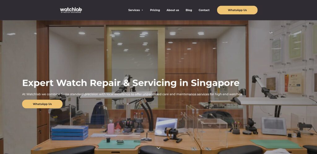 Watchlab Best Watch Repair Singapore