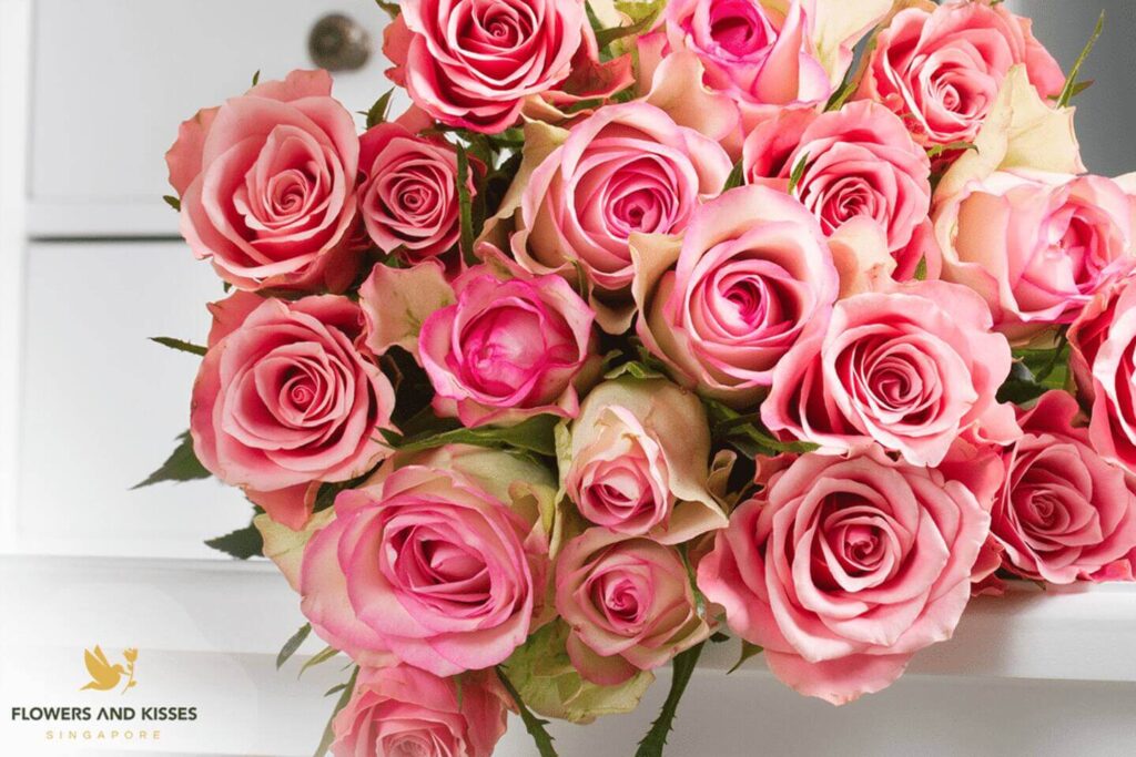 Flowers And Kisses Singapore Florist Valentines Day