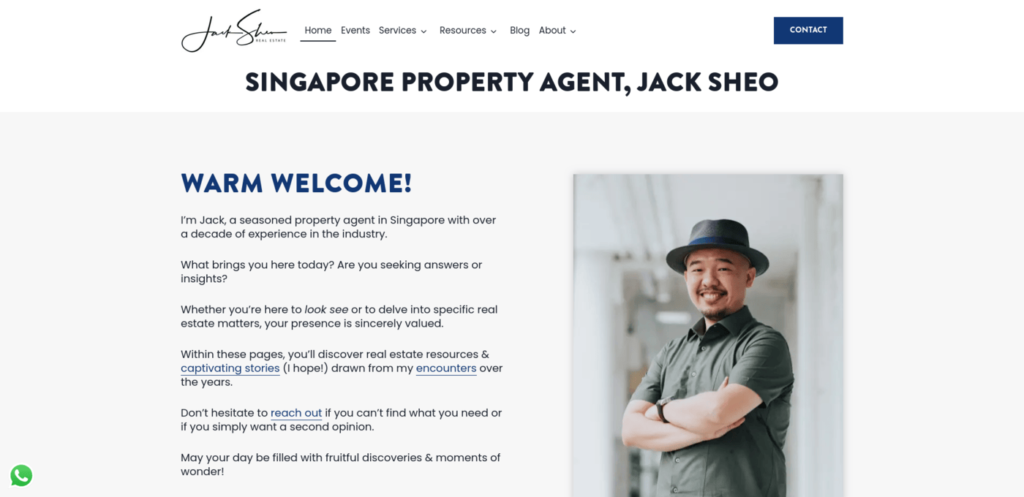 Jack Sheo Property Agent Singapore