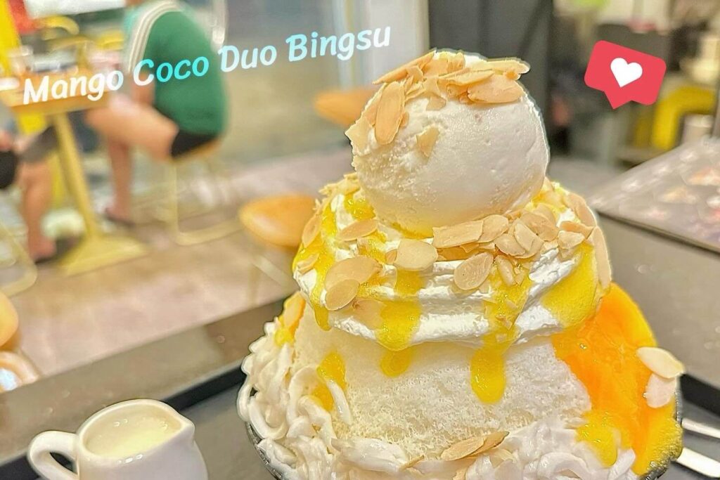 Oh My Mango Bingsu Singapore