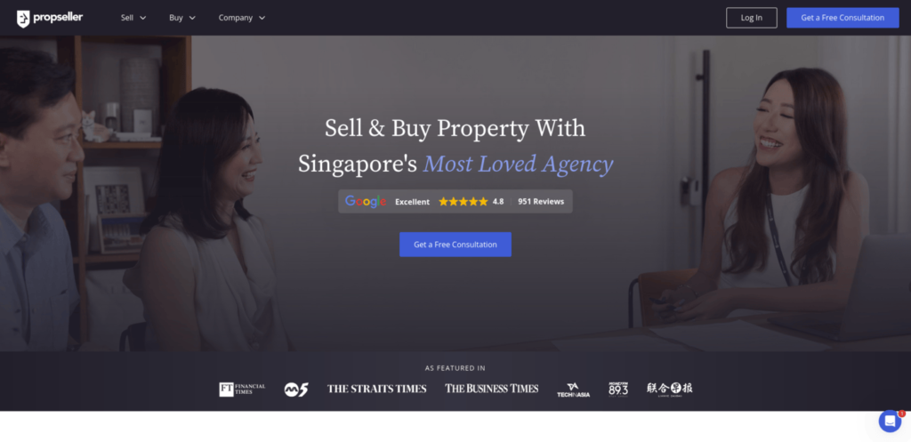 Propseller Best Property Agent Singapore