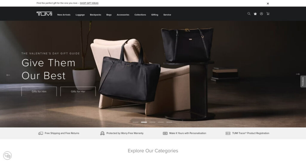 TUMI Best Laptop Bag Singapore