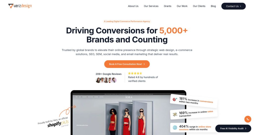 Verz Design PSG Grant Digital Marketing Singapore