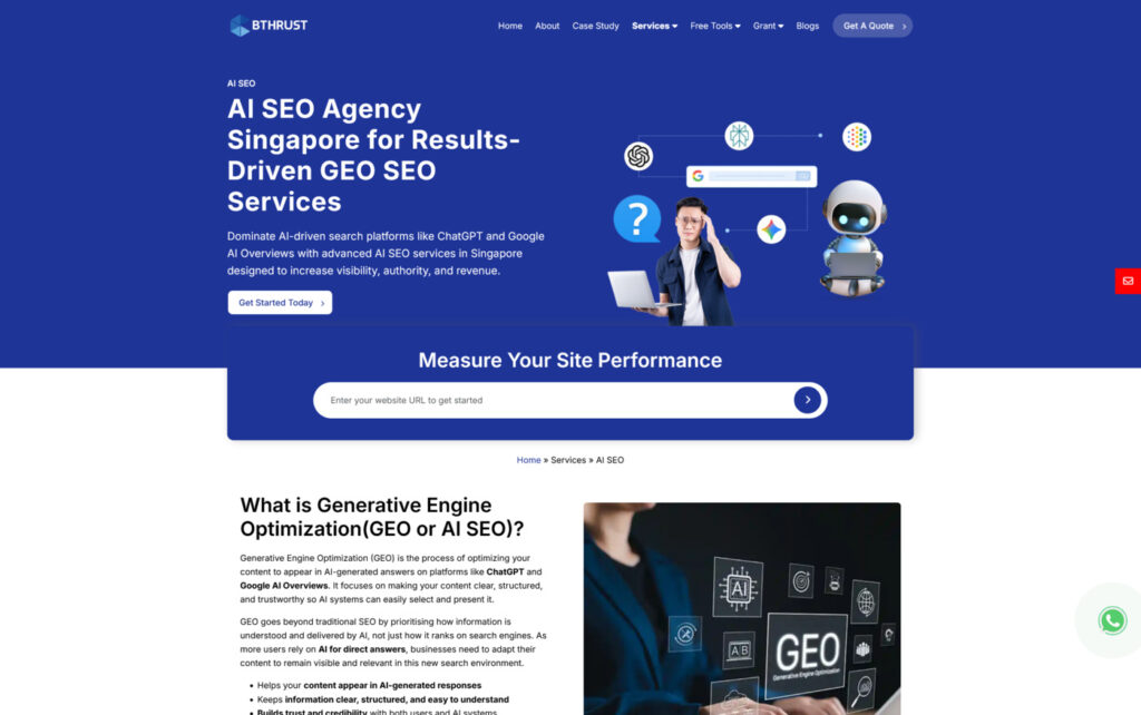 BThrust GEO Agency Singapore