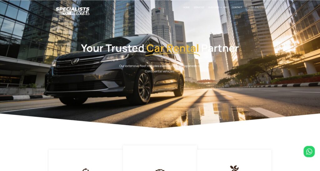 Specialists Car Rental Singapore
