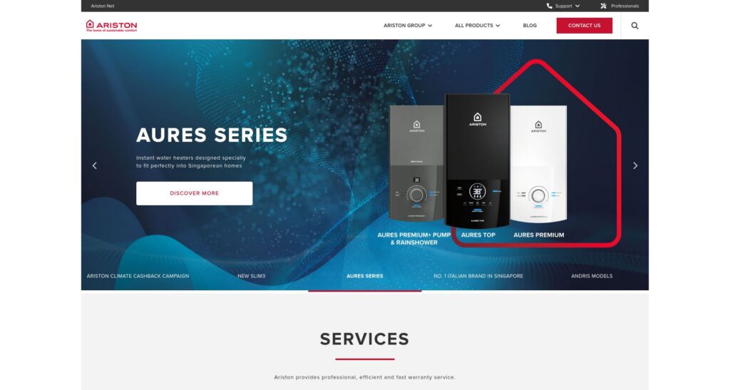 Ariston Best Water Heater Singapore