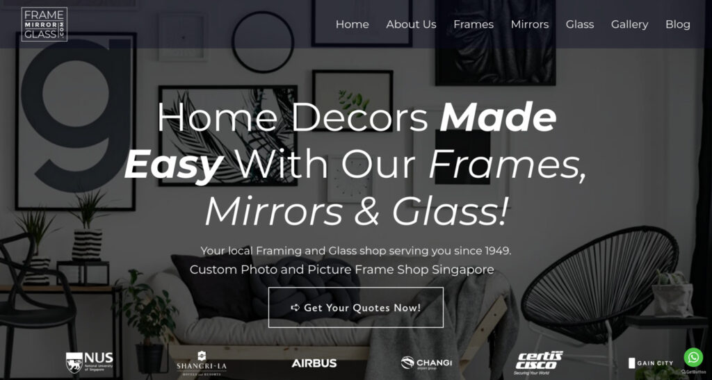 Ittibaa Glazing Enterprise Mirror Shop Singapore