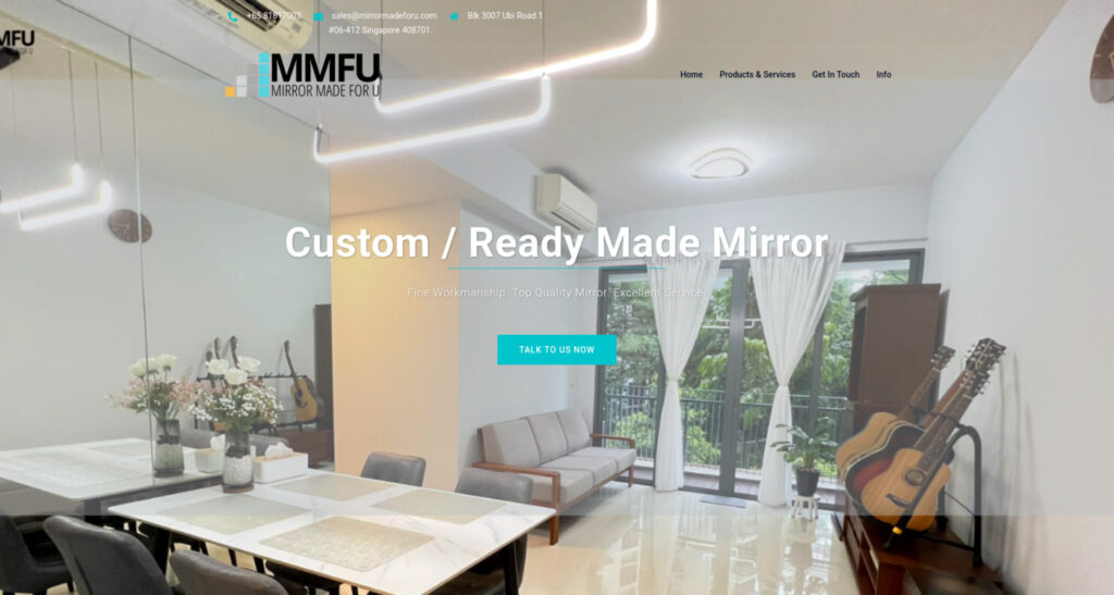 Mirror Made For U Singapore Mirror Shop