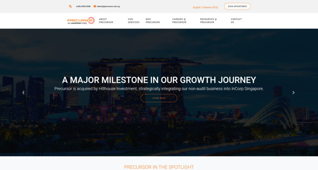 Precursor Assurance Audit Firm Singapore