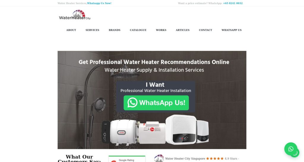 Water Heater City Singapore Water Heater