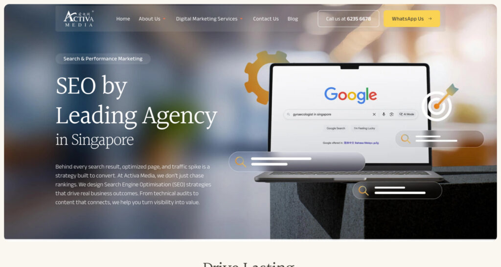 Activa Media Good SEO Agency Singapore