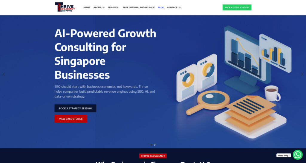 Thrive SEO Company Singapore