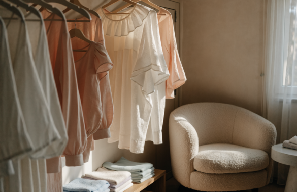 Illustrative photo of a maternity boutique showroom