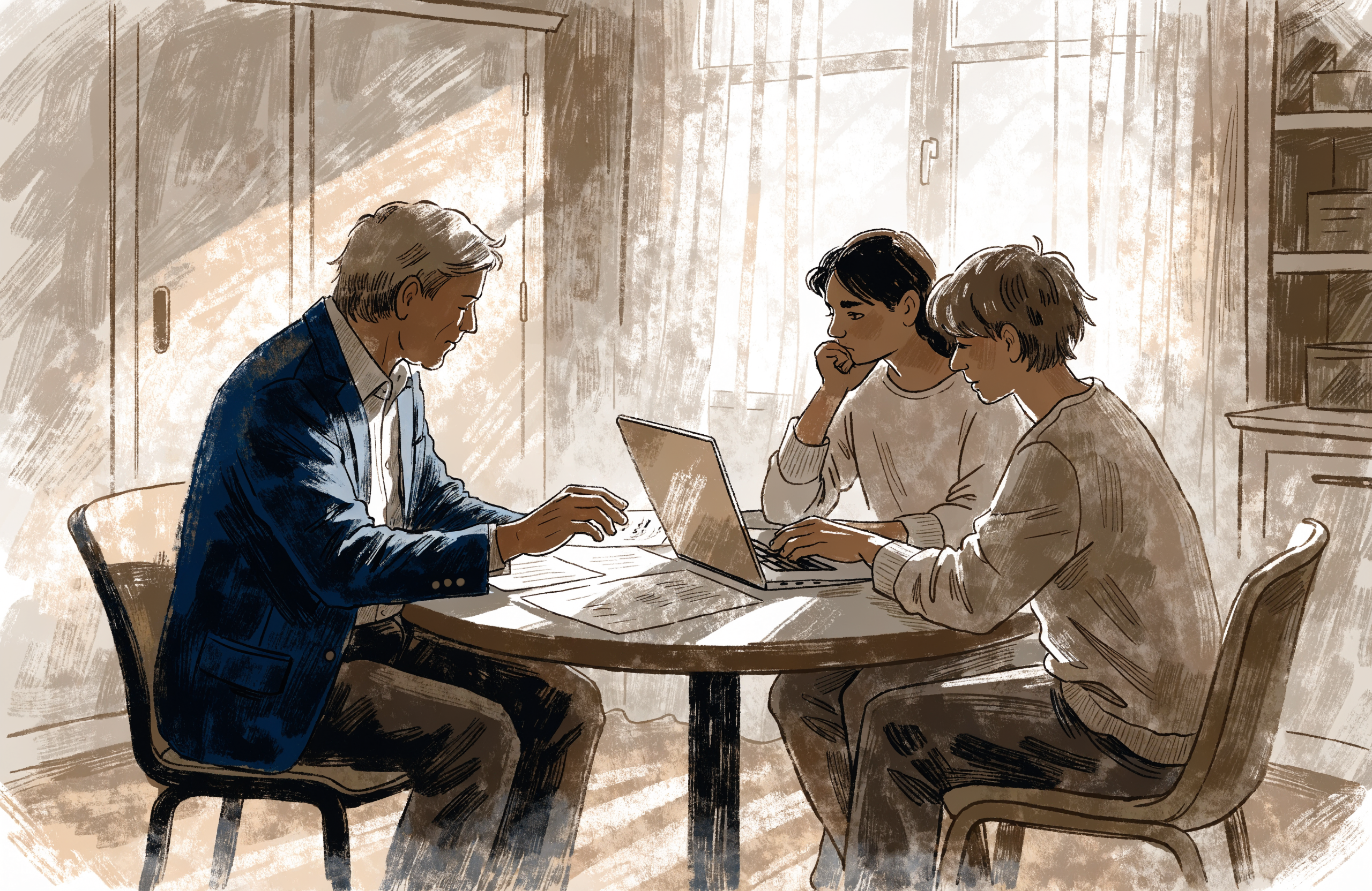 Illustrative image of a mortgage advisory consultation in Singapore